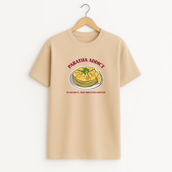 PARATHA ADDICT Unisex Classic Crew T-Shirt