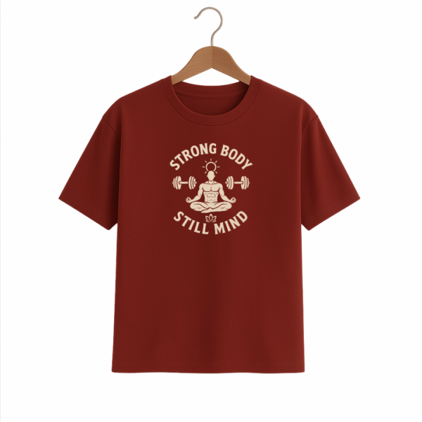 STRONG BODY STILL MIND Unisex Classic Crew T-Shirt