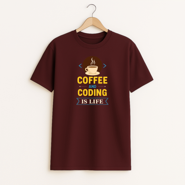 COFFEE & CODING Unisex Classic Crew T-Shirt