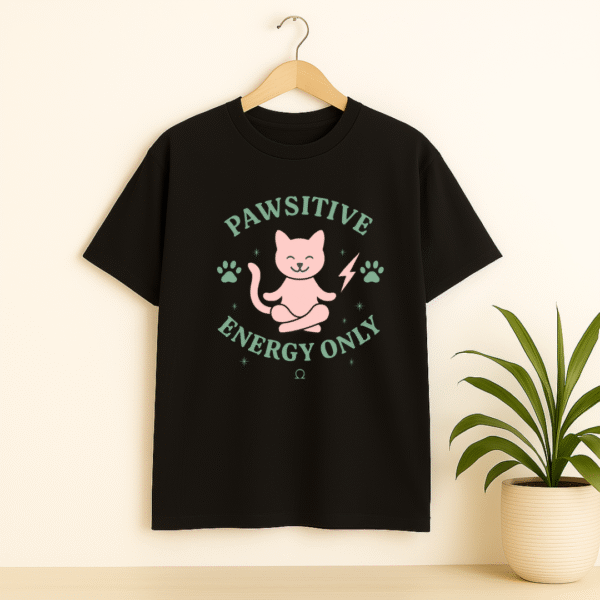 PAWSITIVE ENERGY Unisex Classic Crew T-Shirt