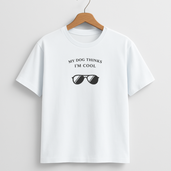 MY DOG THINKS Unisex T-Shirt