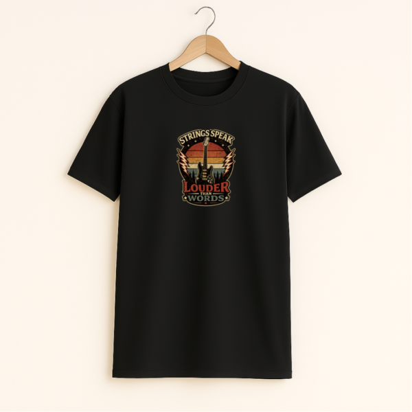 String Speak Louder than words Unisex Classic Crew T-Shirt