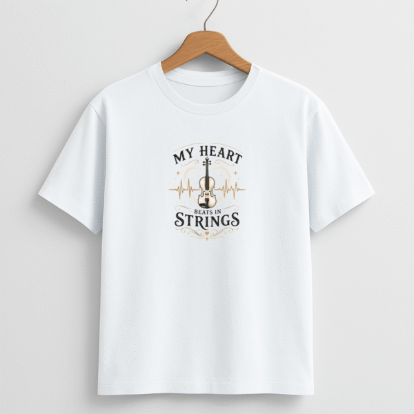 My Heart Strings Unisex Classic Crew T-Shirt