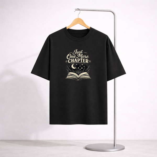 Just One More Chapter Unisex Oversized Standard T-Shirt