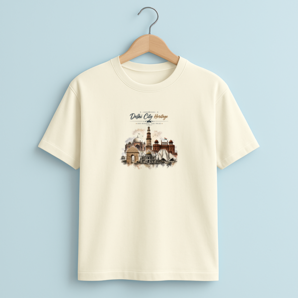 Delhi city Heritage Unisex Classic Crew T-Shirt