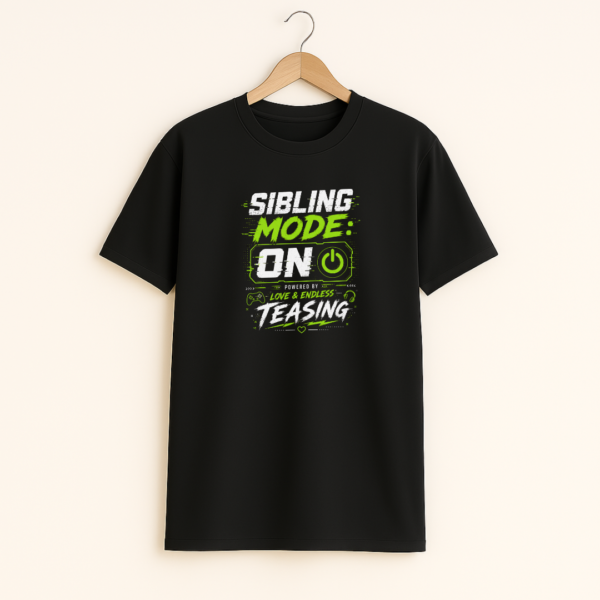 sibling Mode On Unisex Classic Crew T-Shirt