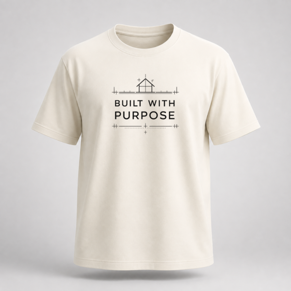 BUILT WITH PURPOSE Unisex Classic Crew T-Shirt